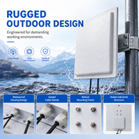 Lecteur RFID UHF R16-12DB USB Wiegand RS232 RS485 ISO18000-6C 0-30dBm Haute Puissance Réglable pour Contrôle d'Accès Parking et Logistique