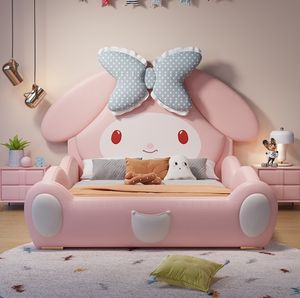 Singolo rosa la mia melodia principessa letto Guardrail per le ragazze fatto a mano in legno arte mobili per la casa letto per bambini con immagini - Product Image 4