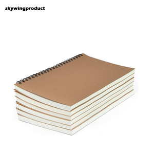 Skywing para Alibaba Vendedor superior Paquete de 6 Cuadernos encuadernados en espiral de 120 páginas Papel rayado de cubierta suave de 8,3x5,5 pulgadas para el hogar o la escuela - Product Image 5