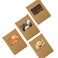 Emballage de boîte de papier pour barre de savon fait main personnalisé pour savon avec fenêtre