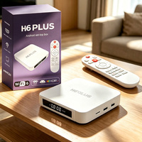 WF 2026 Último Modelo H6 Plus H150 Android 15 Smart TV Box 2GB+8GB 4K HD BT Control Remoto por Voz Caja de Transmisión Multimedia