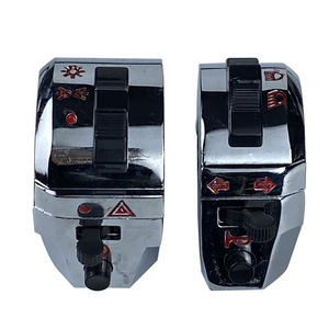 7/8'' Motorcycle Modification Ignition <strong>Switch</strong> <strong>Starter</strong> Horn Turn Signal Light with Near and Far Light Handlebar <strong>Switch</strong> - Product Image 2