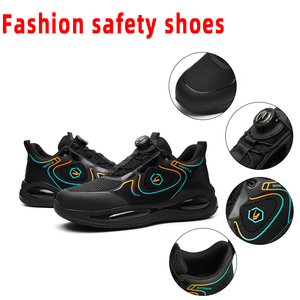 Punta in acciaio impermeabile indistruttibile di alta qualità personalizzata protezione da lavoro industriale punta composita per gatti stivali tattici neri - Product Image 5