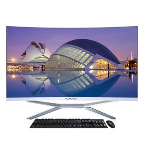 Komputer Game Barebone Desktop, 27 inci <span class=keywords><strong>CPU</strong></span> <span class=keywords><strong>Core</strong></span> <span class=keywords><strong>I3</strong></span> I5 I7 melengkung AIO Gaming PC Barebone Desktop Monoblock - Product Image 1