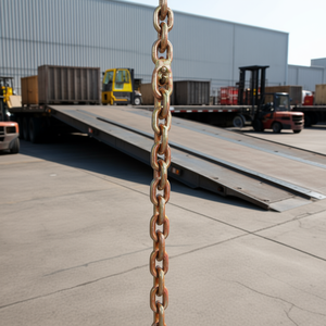 Cadena de amarre para transporte 5/16''x20' G80 galvanizada de manganeso con ganchos de sujeción para uso pesado - Product Image 2