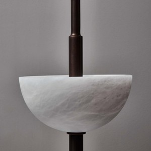 Natural Marble Multi Head Pendant <b>Light</b> Led Chandelier For Home <b>Dining</b> Room Living Room Staircase - Product Image 2