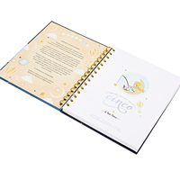 Cahier de bureau double face épaissi A5 en cuir de qualité supérieure avec logo personnalisé d'usine