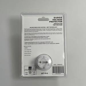 Prise de protection de tension pour réfrigérateur de style européen, protection TV, 8 ans de garantie directe d'usine, 2 ans de garantie, stabilisateurs élégants - Product Image 3