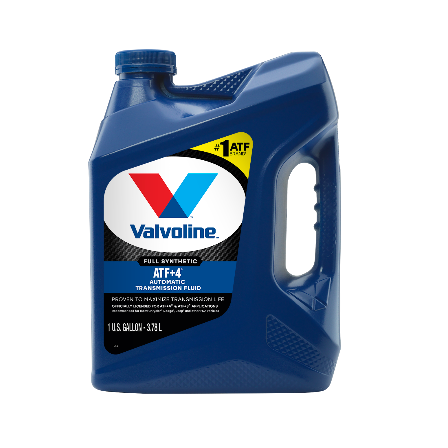 Valvoline 1 Gallon 3.78L Full Synthetic ATF +4 Premium Automatic Transmission Fluid Plastic Bottle 3 Bottles/Pack 78 Auto Parts Image 1