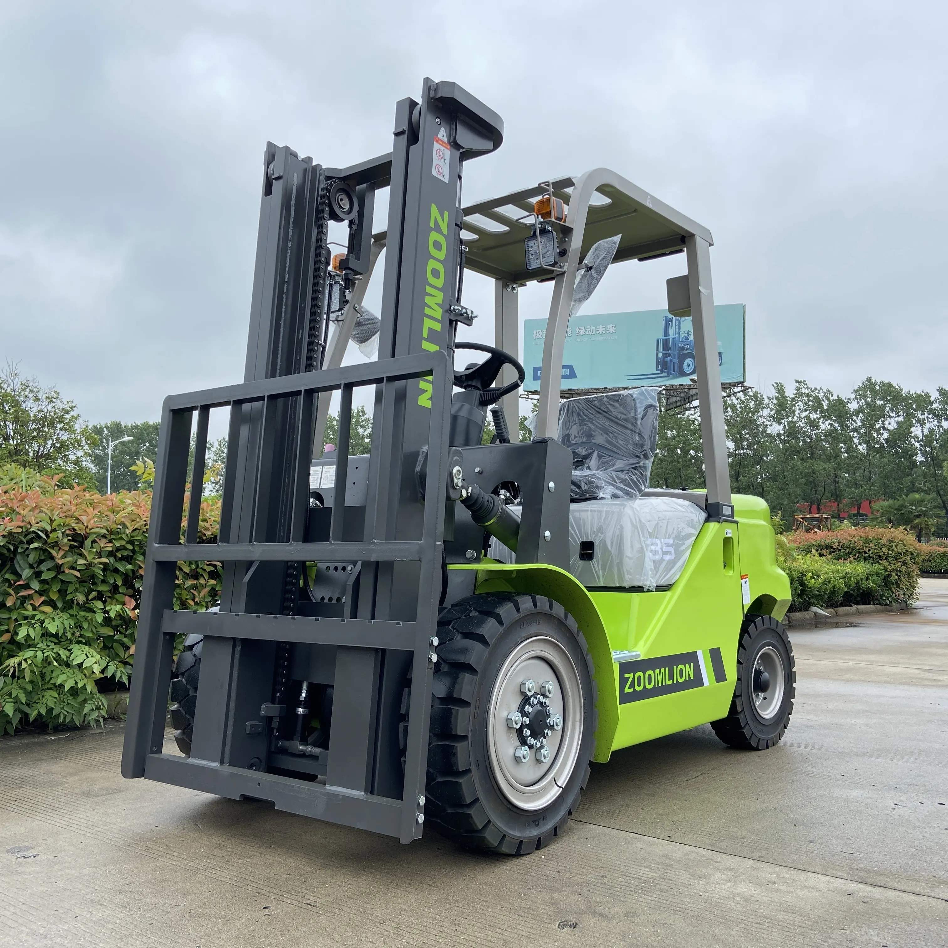 China top brand forklift factory ZOOMLION fd35 diesel forklift 3.5 ton