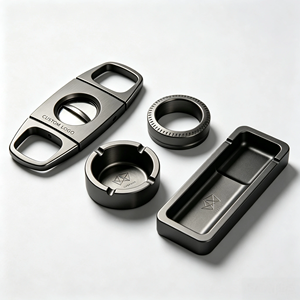 Juego de Accesorios para Cigarros de Aluminio, Regalo Corporativo de Lujo, Herramientas para Cigarros de Metal con Anodizado Personalizado y Mecanizado CNC - Product Image 4