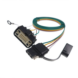 Gw 4 Pin Trailer Wiring <b>Harness</b> 56110 For Ford F150 10-19 Retrofit Upgrade <b>Black</b> - Product Image 1