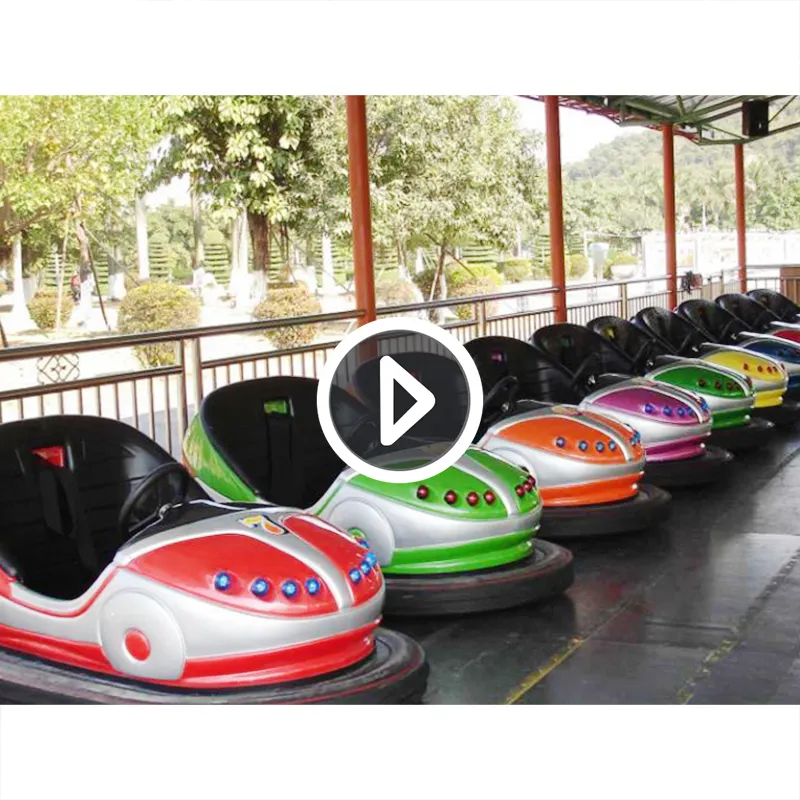 Hot Sale Fun Playground Games Electric Ground-Grid Bumper Cars Amusement Park Rides Kids Adult Attractions For Sale