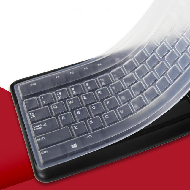Universal Keyboard Cover for Desktop Computer Dustproof Transparent Keyboard Skin