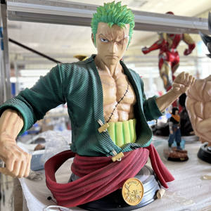 Statua a Grandezza Naturale <span class=keywords><strong>di</strong></span> Zoro <span class=keywords><strong>di</strong></span> <span class=keywords><strong>One</strong></span> <span class=keywords><strong>Piece</strong></span>, Figura Anime Giapponese, Scultura in Resina a Prezzo <span class=keywords><strong>di</strong></span> Fabbrica - Product Image 3