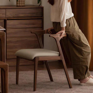 Sedia <span class=keywords><strong>da</strong></span> <span class=keywords><strong>Pranzo</strong></span> in Legno Massello di Alta Qualità, Arredamento per Interni, per Casa, Ristorante e <span class=keywords><strong>Cucina</strong></span> - Product Image 4