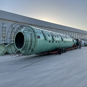 อุปกรณ์บำบัดก๊าซไอเสีย: หอฟอกกำจัดกำมะถันไฟเบอร์กลาส, หอฟอกก๊าซไอเสีย - Product Image 3