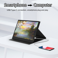 FHD 13,3 Zoll IPS Touch tragbarer Gaming-Monitor 1080P Laptop/PC-Verlängerung display für Telefonsc halter PS4/5 XBOX