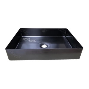 Lavabo de acero inoxidable de diseño moderno, encimera de arte, pistola de fregadero, gris, Blanco, Negro, colores dorados para Villa, hoteles, baños - Product Image 1