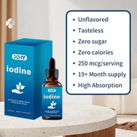 Solution liquide d'iode et d'iodure de potassium à 2 % OEM/ODM – Complément alimentaire en gouttes pour la santé des hommes et des femmes adultes