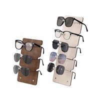 Meilleures ventes transfrontalières : Support de rangement et de présentation pour lunettes en bois de Jinhua