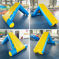 Glissière d'eau gonflable de toboggan de cascade de ponton extérieur pour des adultes