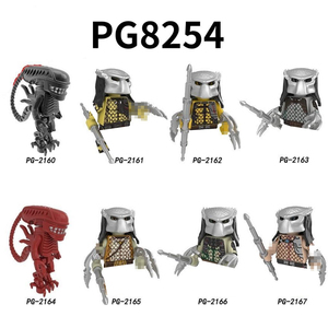 Blocs de construction de films d'horreur Prometheus Terminator Predator Alien Ellen Ripley, assemblage de personnages, cadeaux de Noël, jouets - Product Image 2