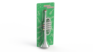 Trompette haut de gamme pour enfants, instrument de musique à vent coloré, sans piles requises - Product Image 4