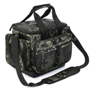 Sac de pêche portable sécurisé MR en polyester, bagage de rangement pour la pêche à la <span class=keywords><strong>carpe</strong></span>, vente en gros - Product Image 1