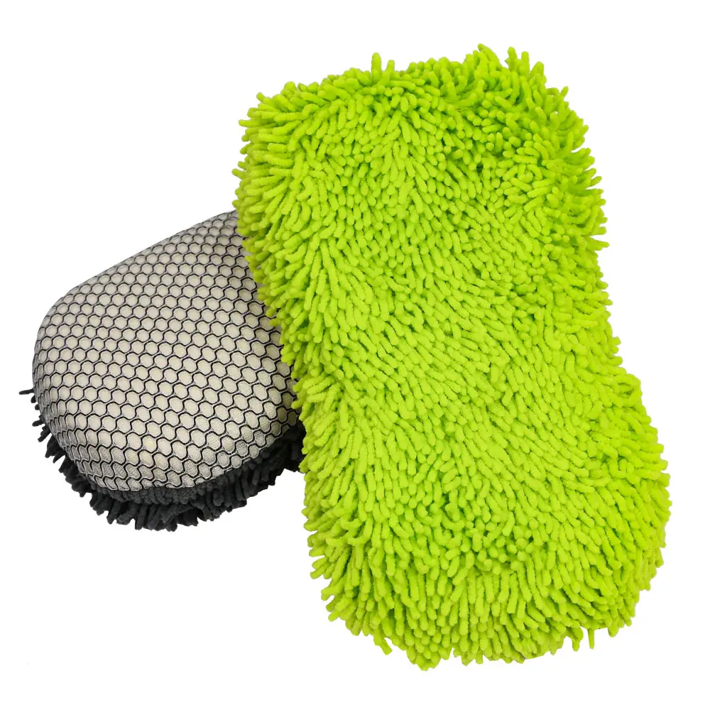 Chenille Car Wash Sponge Extra Large Size Washing Cellulous Microfiber Super Absorbent Multi-Use Cleaning Sponge