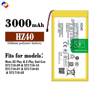 Polimer pil MOTO Z2 oyun pil XT1710-08 HZ40 3000mAh - Product Image 2