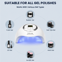 Nouvelle Lampe à Ongles Électrique de Bureau UV LED à 24 Perles pour Séchage Rapide de Tous les Gels et Colle, Idéale pour la Manucure à Domicile ou en Salon