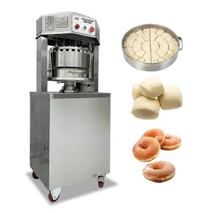 Cheap Automatic Dough Divider Rounder for Dough Ball Making Machine and Dough Cutting Machine Wooden Box Sliver Mechanism Accept
