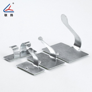 Clip de câble galvanisé Lianyang auto-adhésif pour organiser le bureau, température de fonctionnement de 0 à 120°C - Product Image 1
