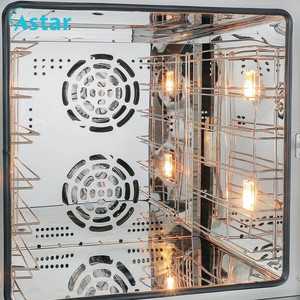 Four à convection électrique pour pizza, mini four de boulangerie, petit four commercial, comptoir, 90 litres, table, 6 plateaux - Product Image 4