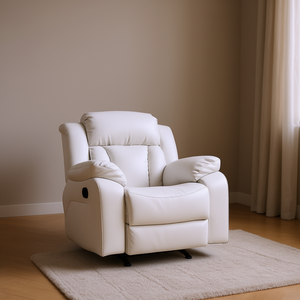 Sillón Reclinable Daria G682 Rc de Glory Furniture, Blanco, Cuero Genuino, Operación Manual, Diseño Contemporáneo - Product Image 2