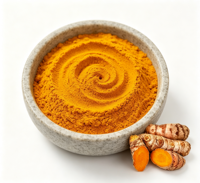 Extrait de racine de curcuma en poudre de qualité alimentaire pour additif alimentaire pour animaux