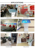 Prix d'usine 42 pouces 43 pouces USB Android interactif numérique écran tactile LCD lecteur publicitaire kiosque panneau PC Stock