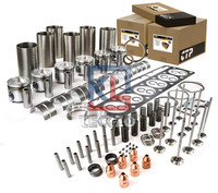 Kit de réparation et de révision pour pièces de moteur 30543056 3208 3406 3408 3412 3508 3512 3516 3612, comprenant Piston, Joint, Roulement, Soupape, compatible CAT