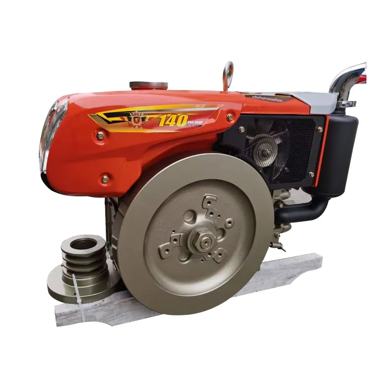 L'OEM et l'ODM ont pris en charge le moteur diesel monocylindre manuel à quatre temps du tracteur à deux roues 50Hz 8.82Kw