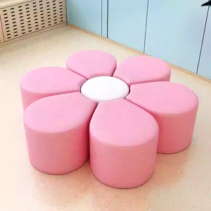 Sofà e sgabello da interni a forma di cartone animato creativo modulare per le sale attività dei bambini della scuola e del centro commerciale - Product Image 5