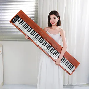 Clavier Musical MIDI en bois à 88 touches, réponse tactile, Piano électronique avec fonction MP3 USB