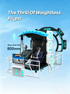 Simulateur de <span class=keywords><strong>Parapente</strong></span> VR 2 Places pour Centre Commercial, Expérience de <span class=keywords><strong>Vol</strong></span> 9D en Fibre de Verre pour 2 Joueurs - Product Image 4