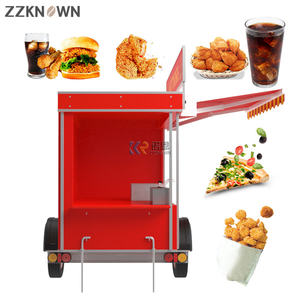 DOT Certified Mobile Street <b>Mini</b> <b>Food</b> Trailer Hot Dog BBQ Ice Cream Cart Fully Equipped Churros Fast <b>Food</b> Snack Vending Kiosk - Product Image 5