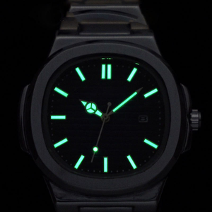 Montre automatique de luxe pour homme à mouvement mécanique, étanche, ultra-fine, avec calendrier Pateckity - Product Image 3