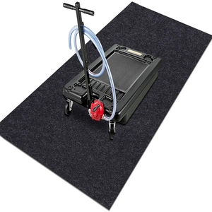 Tapis de sol de <span class=keywords><strong>garage</strong></span> automobile en feutre non tissé velours antidérapant, imperméable et résistant à l'huile, certifié OEKO-TEX - Product Image 6