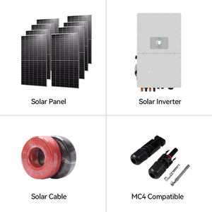 Système d'énergie solaire hors réseau Dawnice 5Kw 8Kw 15Kva Prix du système d'énergie solaire hybride complet pour balcon domestique - Product Image 5