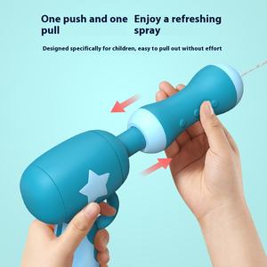 Sac à dos pour enfants <span class=keywords><strong>de</strong></span> dessin animé mignon avec pistolet à eau en plastique coulissant pour l'amusement en plein air et l'approvisionnement en décrochage du marché nocturne - Product Image 4