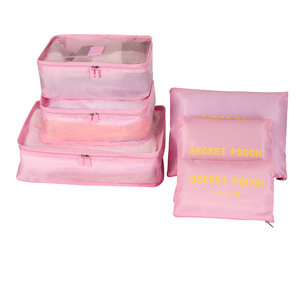 Organizador de embalaje de alta calidad, 6 uds., juego de organizador de equipaje, cubos de embalaje, bolsa de accesorios de viaje - Product Image 4