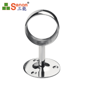 Soportes de tubo de pasamanos de acero inoxidable para montaje en pared cepillado SANON SS304 316 - Product Image 5